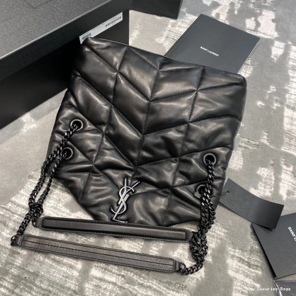 Tony Luxuries PUFFER SMALL BAG YSL CHAIN 0825